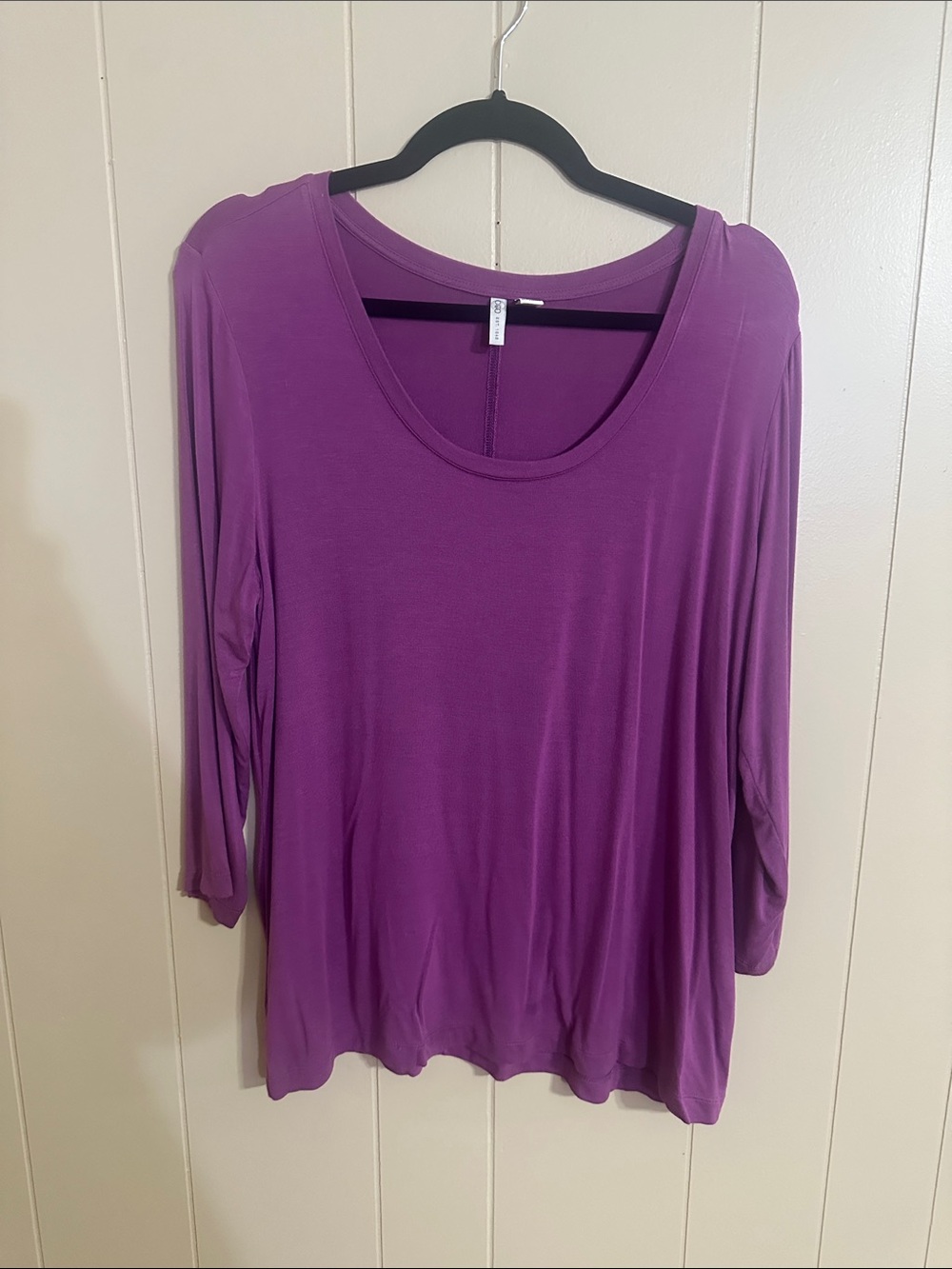 Plain Purple Long Sleeve